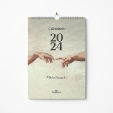 CALENDÁRIO DE PAREDE 2024 - MICHELANGELO - A CRIAÇÃO