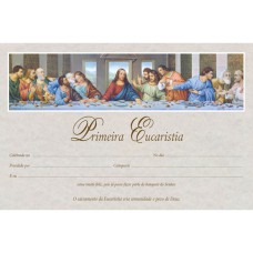 DIPLOMA PRIMEIRA EUCARISTIA