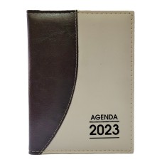 AGENDA DE MESA TRADICIONAL 2023 - MARROM/MARFIM