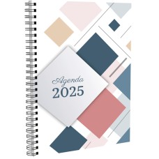 AGENDA DIÁRIA WIRE-O 2025 - LINHA PRISMA