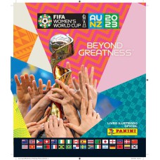 Blister cartela c/ 10 envelopes de figurinhas da copa do mundo fifa feminina austrália - nova zelândia 2023