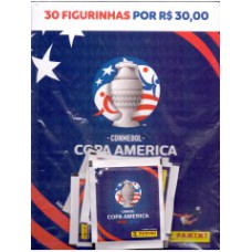 COPA AMERICA 2024 - CARTELA + 6 ENVELOPES