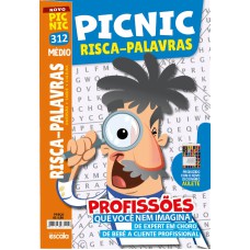 PICNIC RISCA-PALAVRAS - MÉDIO: 312 - PROFISSÕES