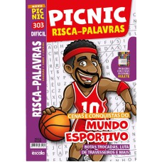 PICNIC RISCA-PALAVRAS - DIFÍCIL: 303 - MUNDO ESPORTIVO