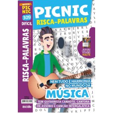 PICNIC RISCA-PALAVRAS - DIFÍCIL: 309 - MUSICAS