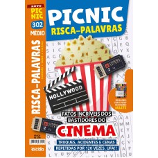 PICNIC RISCA-PALAVRAS - MÉDIO: 302 - CINEMA