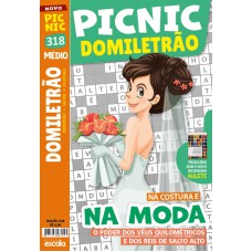 PICNIC DOMILETRÃO - NA COSTURA E NA MODA - MÉDIO: 318