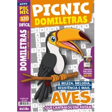 PICNIC DOMILETRAS - AVES - DIFÍCIL: 320