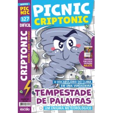 PICNIC CRIPTONIC - DIFÍCIL: 327 - TEMPESTADES DE PALAVRAS