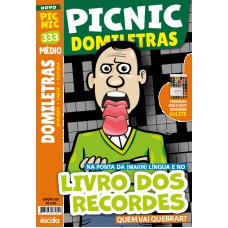 PICNIC DIMILETRAS -LIVROS DOS RECORDES - MÉDIO: 333