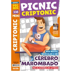 PICNIC CRIPTONIC - CÉREBRO MAROMBADO - MÉDIO: 338