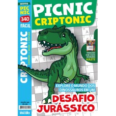 PICNIC CRIPTONIC - DESAFIO JURÁSSICO- FÁCIL: 340