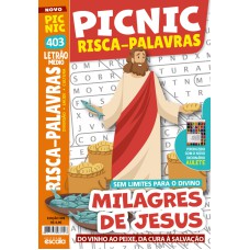 PICNIC RISCA-PALAVRAS - MÉDIO: 403 - MILAGRES DE JESUS