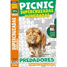 PICNIC SUPERCRUZADAS NUMERADAS - MÉDIO: 341 - PREDADORES