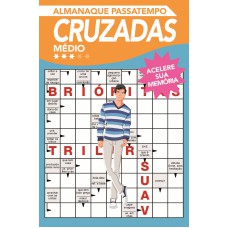 ALMANAQUE PASSATEMPO - CRUZADAS - NÍVEL MÉDIO