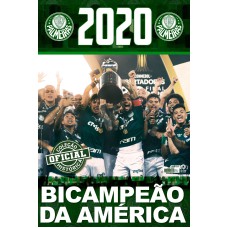 COLEÇÃO OFICIAL HISTÓRICA PALMEIRAS EDIÇÃO 25 - PÔSTER LIBERTADORES 2020