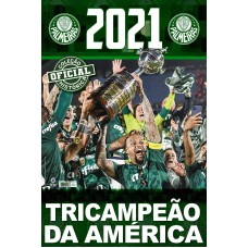 COLEÇÃO OFICIAL HISTÓRICA PALMEIRAS EDIÇÃO 26 - PÔSTER LIBERTADORES 2021