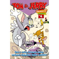 TOM E JERRY REVISTA EM QUADRINHOS EDIÇÃO 04