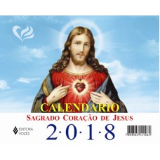 CALENDÁRIO DE MESA DO SAGRADO CORAÇÃO DE JESUS 2018