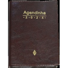 AGENDA SIMPLES 2024 - MARROM