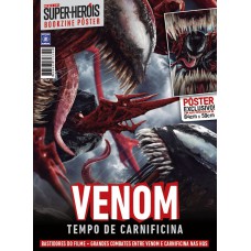 SUPERPÔSTER MUNDO DOS SUPER-HERÓIS - VENOM TEMPO DE CARNIFICINA