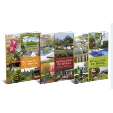 O GRANDE LIVRO DO PAISAGISMO DO BRASIL (COLEÇÃO - 3 VOLUMES)