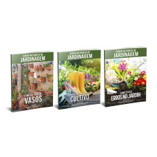 CURSO NATUREZA DE JARDINAGEM (COMPLETO - 3 LIVROS)