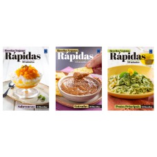 RECEITAS VEGANAS RÁPIDAS - COLEÇÃO 3 VOLUMES