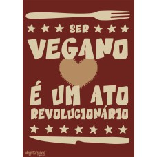 POSTERZINE VEGETARIANOS - VISUAL ATIVISMO (VERSÃO LISA, SEM DOBRAS, ENVIADA EM TUBO PROTETOR)