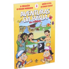 SÉRIE DVD - AVENTURAS DA BÍBLIA EM LIBRAS VOL. 3: TRADUÇÃO NOVOS LEITORES (TNL)