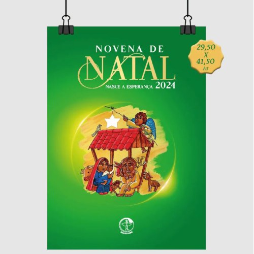 CARTAZ NOVENA DE NATAL 2024