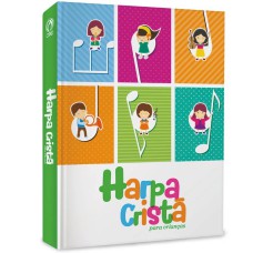 HARPA CRISTÃ POPULAR MÉDIA PARA CRIANÇAS (CAPA NOTAS MUSICAIS)