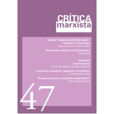 CRÍTICA MARXISTA - VOL. 47 - ANO 2018 - DOSSIÊ MARX DUZENTOS ANOS