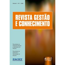 REVISTA GESTÃO E CONHECIMENTO - VOLUME 1