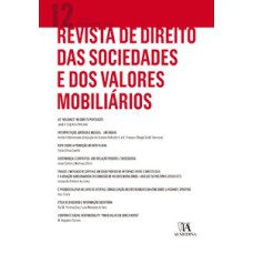 Revista de direito das sociedades e dos valores mobiliários