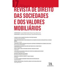 Revista de direito das sociedades e dos valores mobiliários: Edição 17: Novembro de 2023