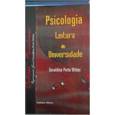 PSICOLOGIA LEITURA E UNIVERSIDADE - 1ª