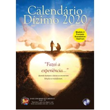 CALENDÁRIO DO DÍZIMO 2020 - MODELO 2(FORMATO ECONÔMICO)