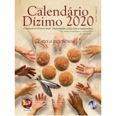 CALENDÁRIO DO DÍZIMO 2020 - MODELO 1(FORMATO PADRÃO)