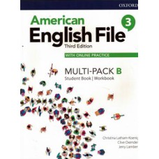 AMERICAN ENGLISH FILE 3 - STUDENT BOOK - WORKBOOK MULTI-PACK B WITH ONLINE PRACTICE