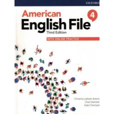 AMERICAN ENGLISH FILE 4 STUDENT BOOK WITH ONLINE PRACTICE - 3RD ED.