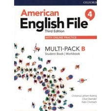 AMERICAN ENGLISH FILE 4 STUDENT BOOK/WORKBOOK MULTI-PACK B WITH ONLINE PRACTICE - 3RD ED.