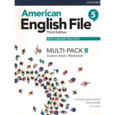 AMERICAN ENGLISH FILE 5 STUDENT BOOK/WORKBOOK MULTI-PACK B WITH ONLINE PRACTICE - 3RD ED.