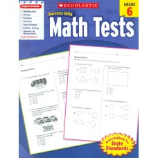 SCHOLASTIC SUCCESS WITH MATH TESTS - GRADE 6