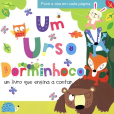 UM URSO DORMINHOCO: PUXE A ABA EM CADA PÁGINA