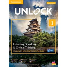 UNLOCK 1 - LISTENING, SPEAKING AND CRITICAL THINKING SB WITH DIGITAL PACK - 2ND ED