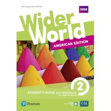 WIDER WORLD 2: AMERICAN EDITION - STUDENTS BOOK AND WORKBOOK WITH DIGITAL RESOURCES