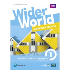 WIDER WORLD 1: AMERICAN EDITION - STUDENTS BOOK AND WORKBOOK WITH DIGITAL RESOURCES + ONLINE