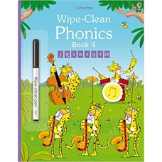 WIPE-CLEAN PHONICS BOOK 4