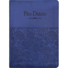 PAO DIARIO DEVOCIONAL,CONFIANÇA - CAPA COURO FLEXÍVEL